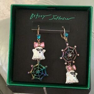 Betsey Johnson Halloween Earrings-NIB